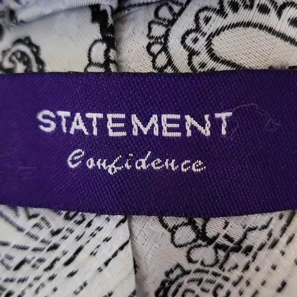 Men's Necktie Handkerchief Set by Statement Confidence